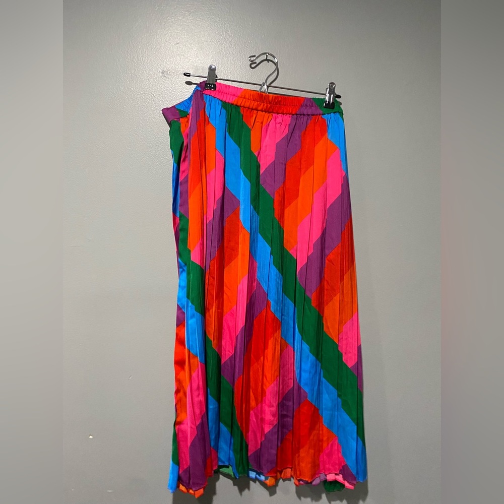 Piper and Scoot Odin Pleated Midi skirt 2x